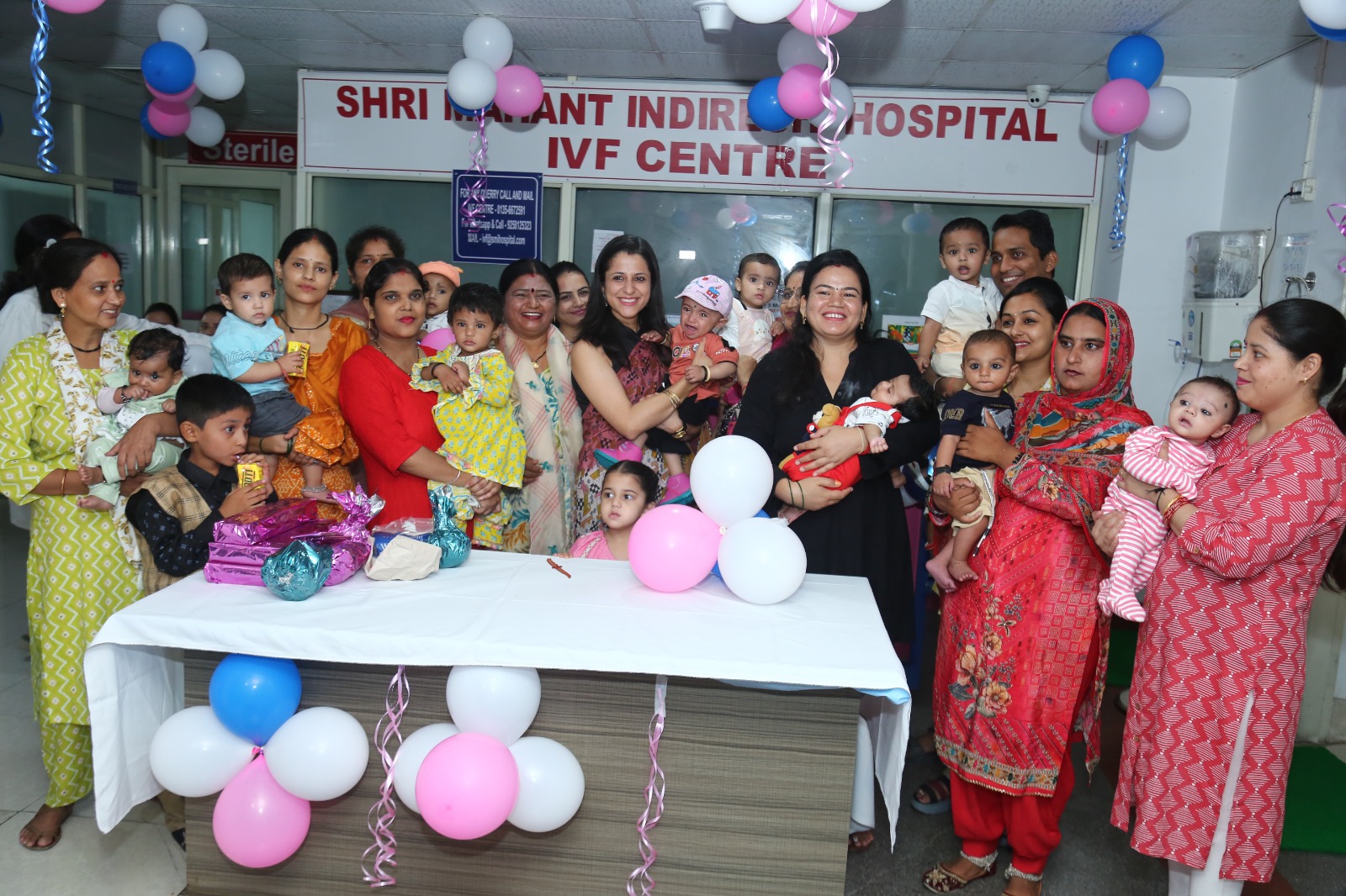 श्री महंत इन्दिरेश अस्पताल के आईवीएफ विभाग में विश्व आईवीएफ दिवस धूमधाम के साथ मनाया गया