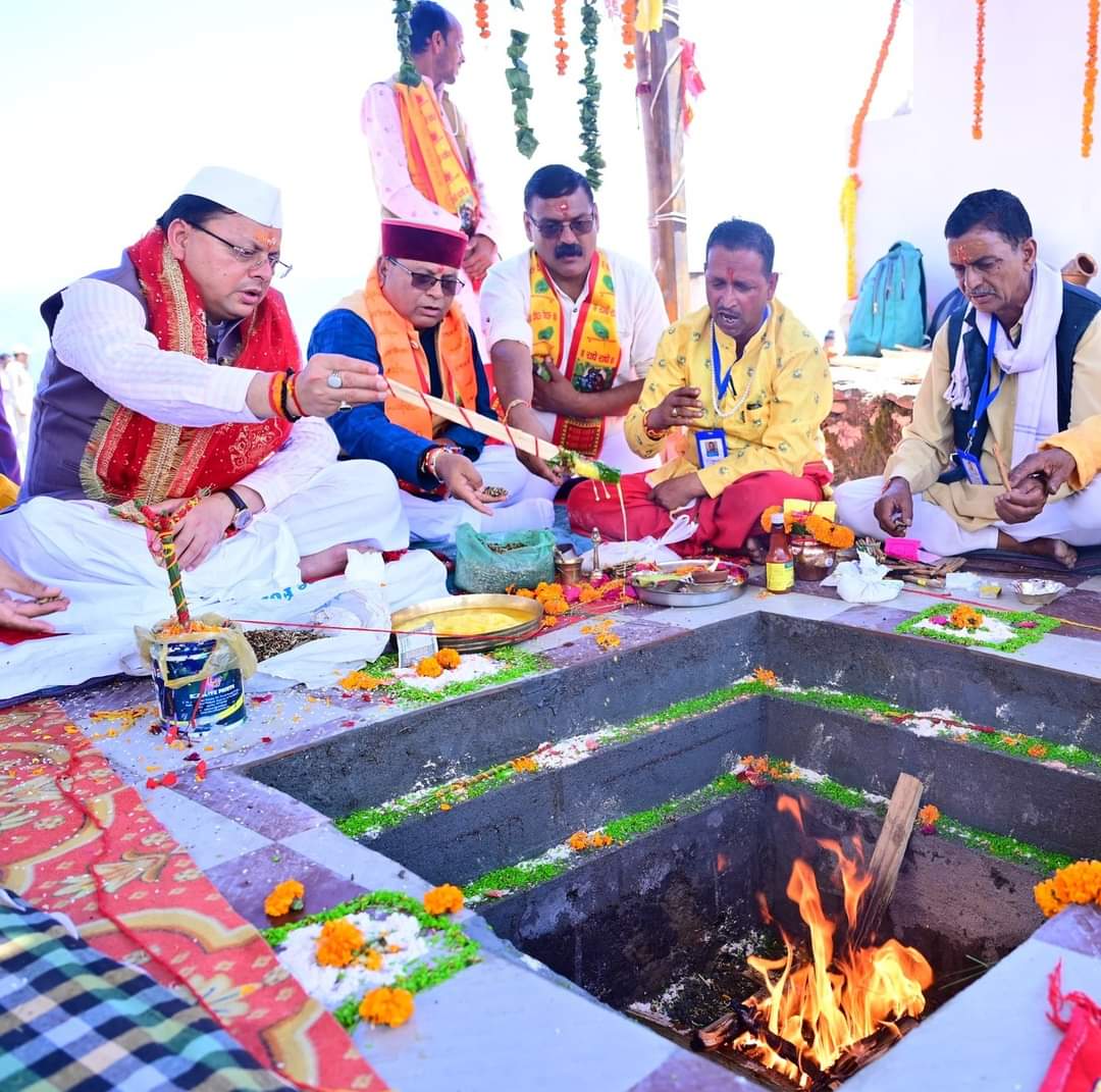 मुख्यमंत्री ने श्री कांगुड़ा नागराज मंदिर पुनर्स्थापना जागरण समारोह में प्रतिभाग किया