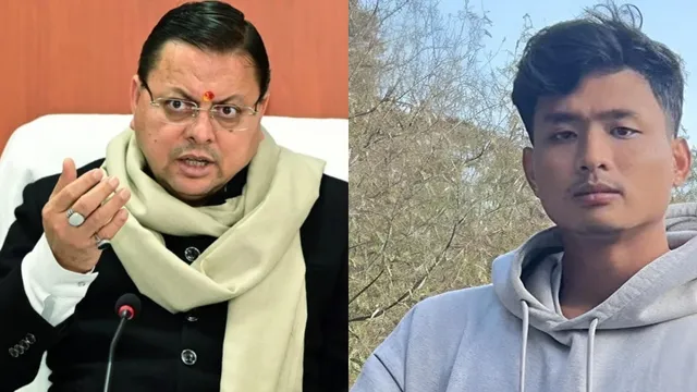 मुख्यमंत्री पुष्कर सिंह धामी ने एंजेल चकमा के पिता से की फोन पर वार्ता